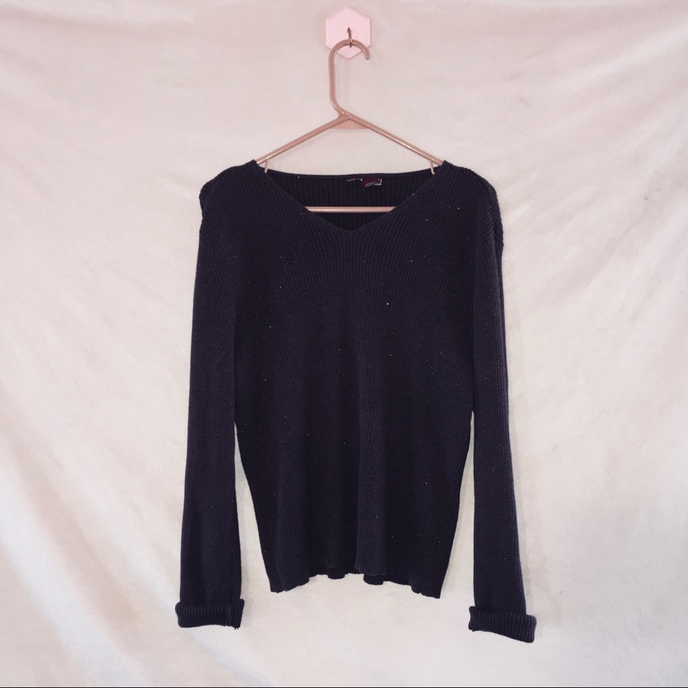 90s Vintage Sparkle Sweater 🌹